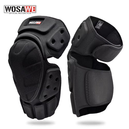 Adjustable Knee Protector Motorcycle Motocross Tactical Sport Riding Cycling Skating Ski Knee Pads Kneepad Brace Support