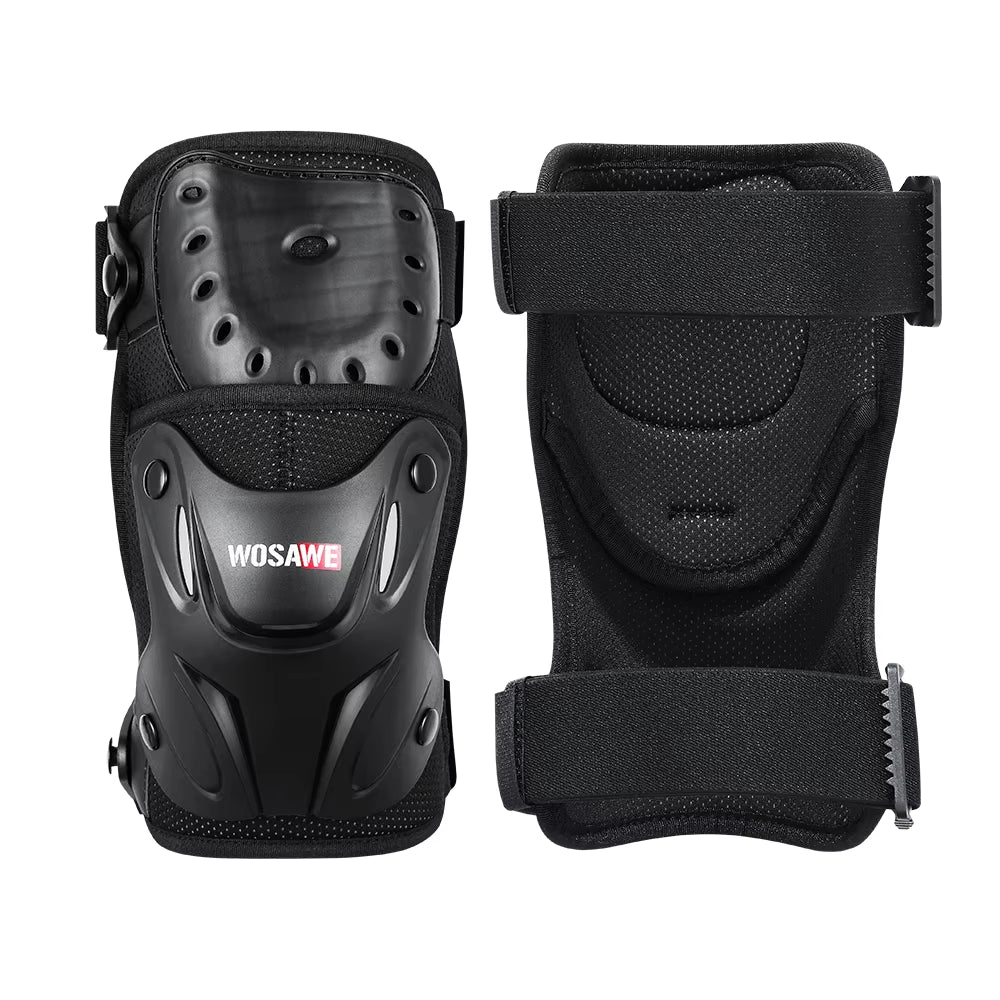 Adjustable Knee Protector Motorcycle Motocross Tactical Sport Riding Cycling Skating Ski Knee Pads Kneepad Brace Support
