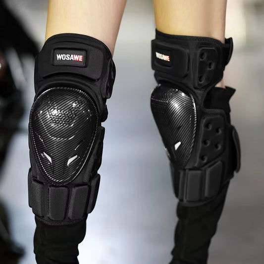 Adjustable Knee Protector Motorcycle Motocross Tactical Sport Riding Cycling Skating Ski Knee Pads Kneepad Brace Support