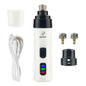 Electric Rechargeable Dog Nail Grinders Dog Cat Paws Nail Grooming Trimmer Tools USB Charging Pet Nail Clippers