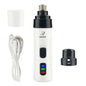 Electric Rechargeable Dog Nail Grinders Dog Cat Paws Nail Grooming Trimmer Tools USB Charging Pet Nail Clippers