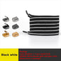 1Pair No Tie Shoe Laces Elastic Shoelaces Outdoor Leisure Sneakers Quick Safety Flat Shoelace Kids and Adult Unisex Lazy Laces