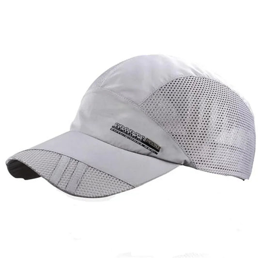 Dry Running Baseball Summer Mesh 8 Colors Gorras Cap Cap Visor Mens Hat Sport Cool Fashion 2021 Hot Quick Outdoor Popular New