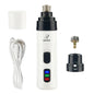 Electric Rechargeable Dog Nail Grinders Dog Cat Paws Nail Grooming Trimmer Tools USB Charging Pet Nail Clippers