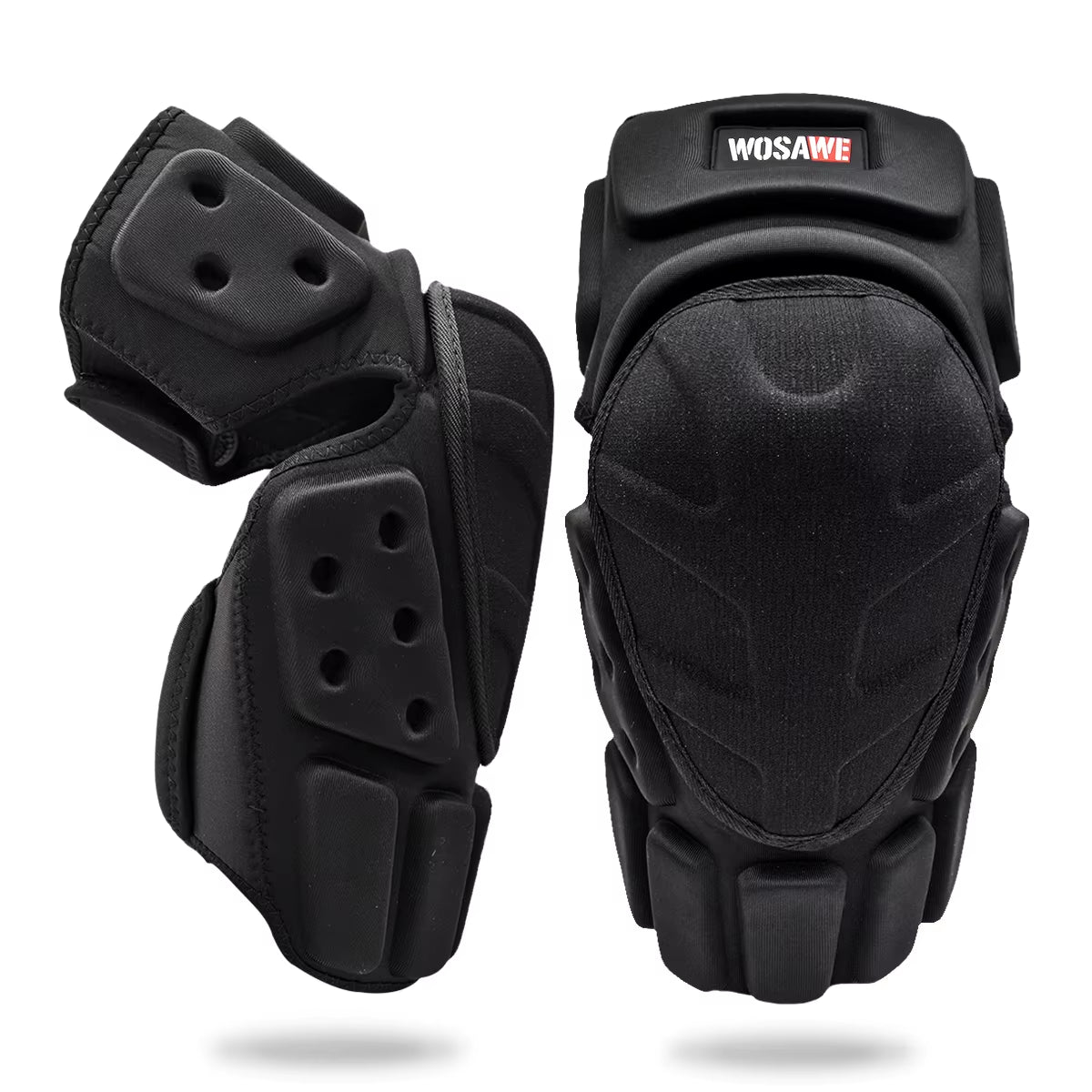 Adjustable Knee Protector Motorcycle Motocross Tactical Sport Riding Cycling Skating Ski Knee Pads Kneepad Brace Support