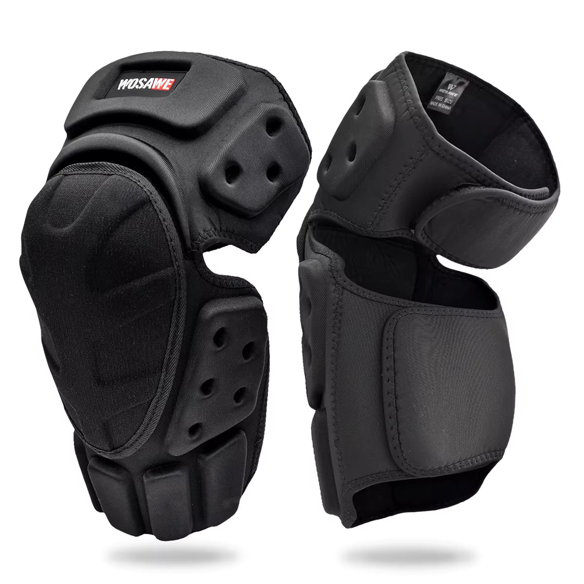 Adjustable Knee Protector Motorcycle Motocross Tactical Sport Riding Cycling Skating Ski Knee Pads Kneepad Brace Support
