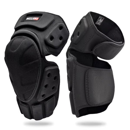Adjustable Knee Protector Motorcycle Motocross Tactical Sport Riding Cycling Skating Ski Knee Pads Kneepad Brace Support